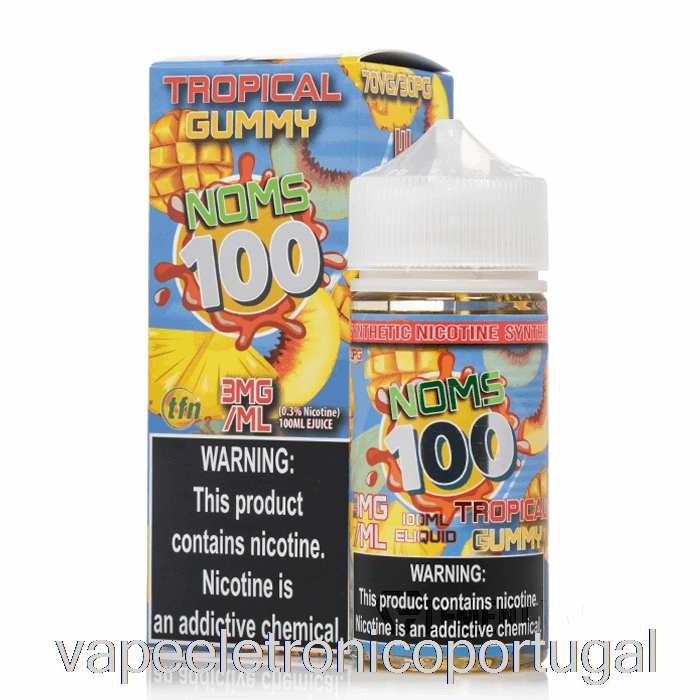 Vape Eletrônico Goma Tropical - Noms 100 - Nomenon E-líquidos - 100ml 0mg